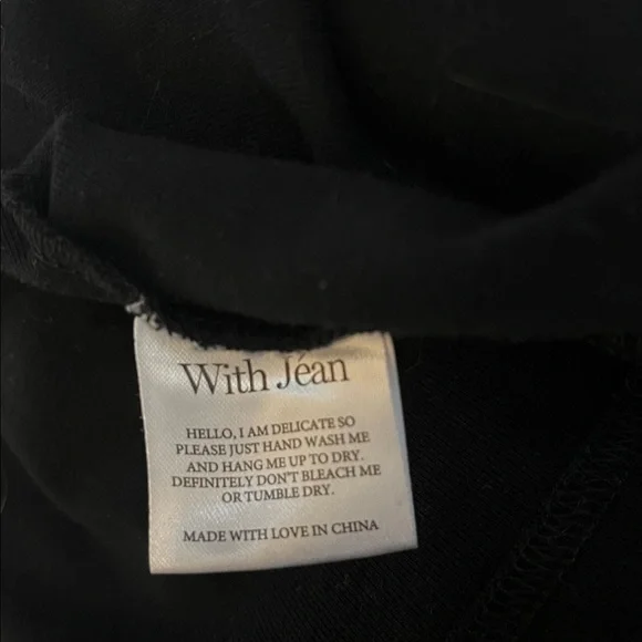 With Jean Graphic Baby Tee - Picture 6 of 7